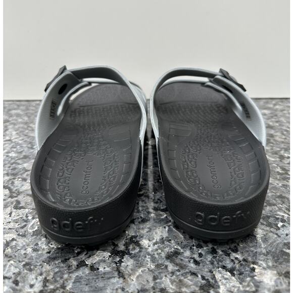 Gdefy Gravity Defyer Men's Verso Cloud Size 11 Slides Flip Flop Sandal - Picture 6 of 9